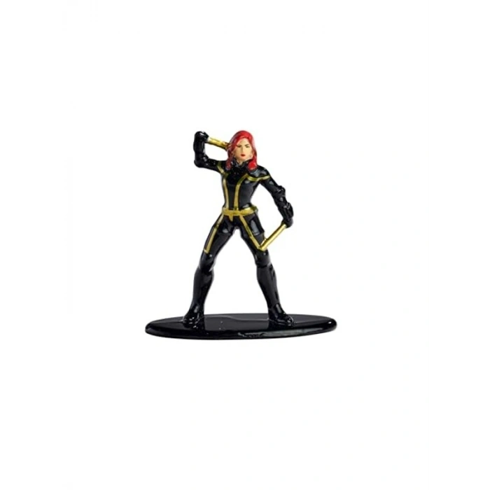 Jada Toys Marvel Avengers Figürleri (6 Adet) - Diorama Seti, 6 Metal Nano Koleksiyon Figürü (Captain America, Iron Man, Hulk, Hawkeye, Thor & Black Widow) 3 yaşından büyük hayranlar ve koleksiyoncular