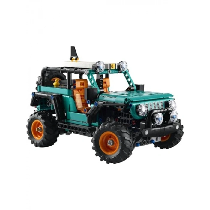 Jeep Wrangler Modeli ile 10 Yaş ve Üzeri 723 Parça Eğlenceli Yapım Seti