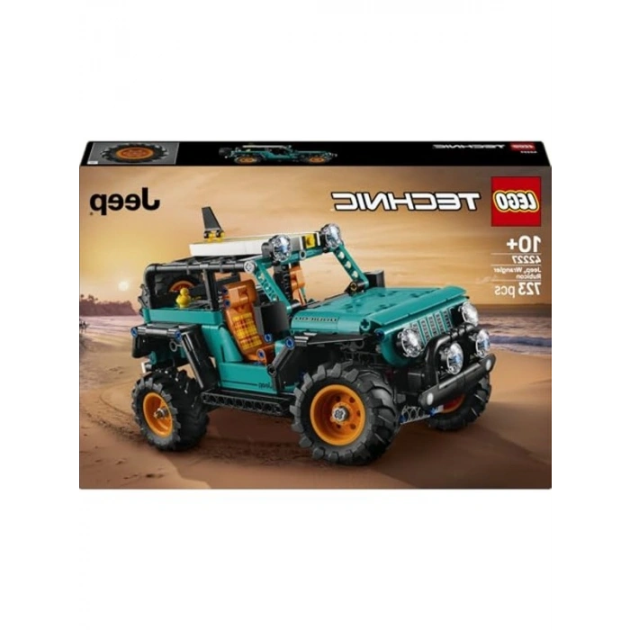 Jeep Wrangler Modeli ile 10 Yaş ve Üzeri 723 Parça Eğlenceli Yapım Seti