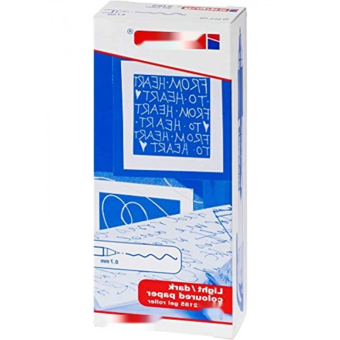 Jel Mürekkepli Kalem Seti, 0,7 mm, Pastel Turuncu, 10 Adet