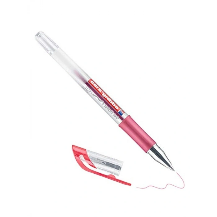 Jel Roller Kalem, Kırmızı Renk, 0.7 mm Uç