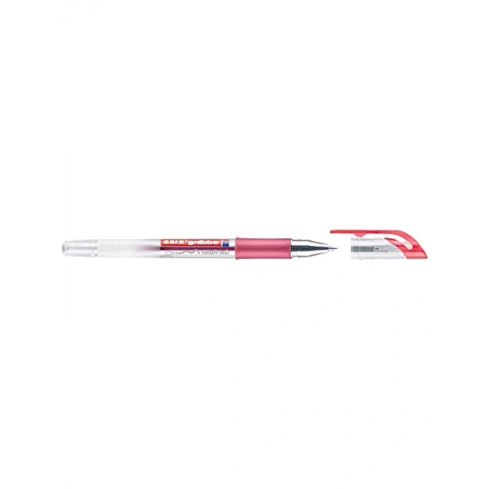 Jel Roller Kalem, Kırmızı Renk, 0.7 mm Uç