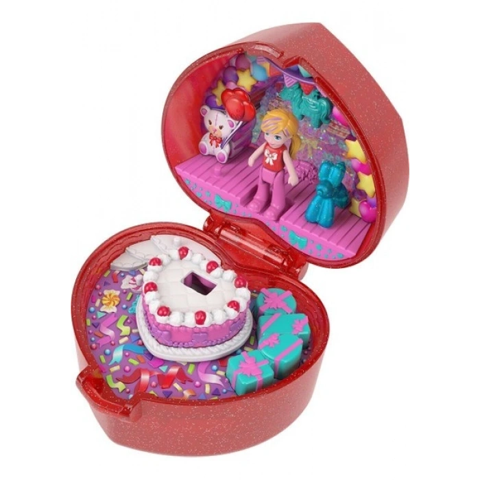 JGK21 Polly Pocket Mattel 80. Yıl Yüzük Kutusu