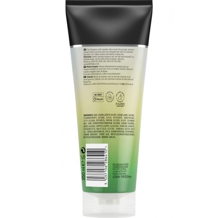 John Frieda Kuru Ve Yıpranmış Saçlar İçin Onarıcı Şampuan 250 ml