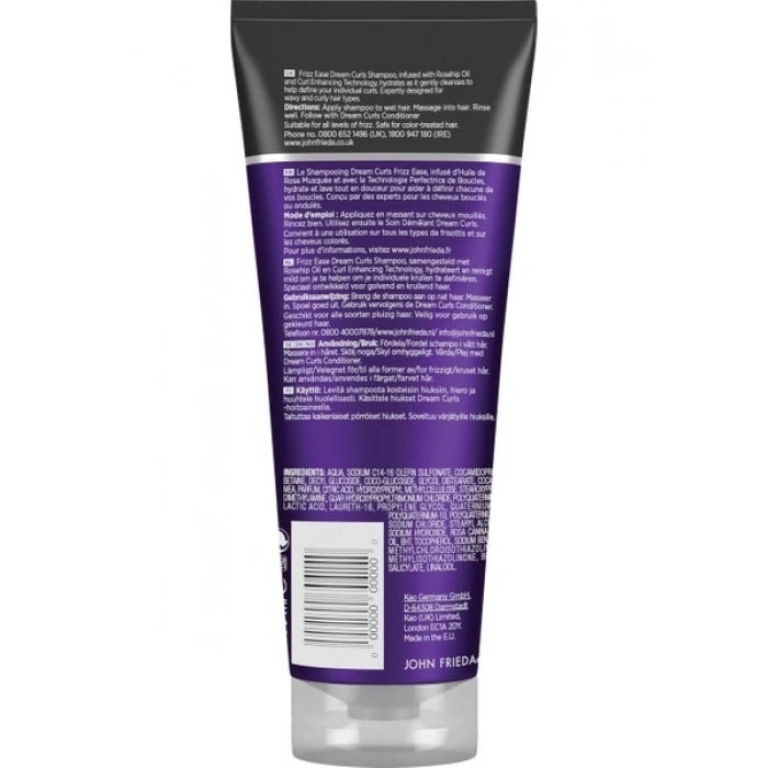 John Frieda Kusursuz Bukleler İçin Şampuan 250 ml