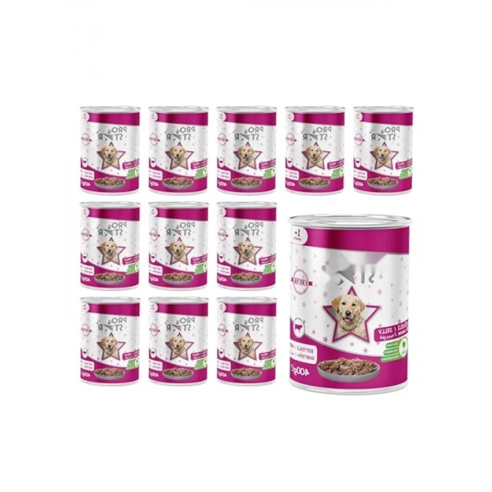 Jöleli Tavuklu Konserve Mama - 400 Gr x 12 Adet