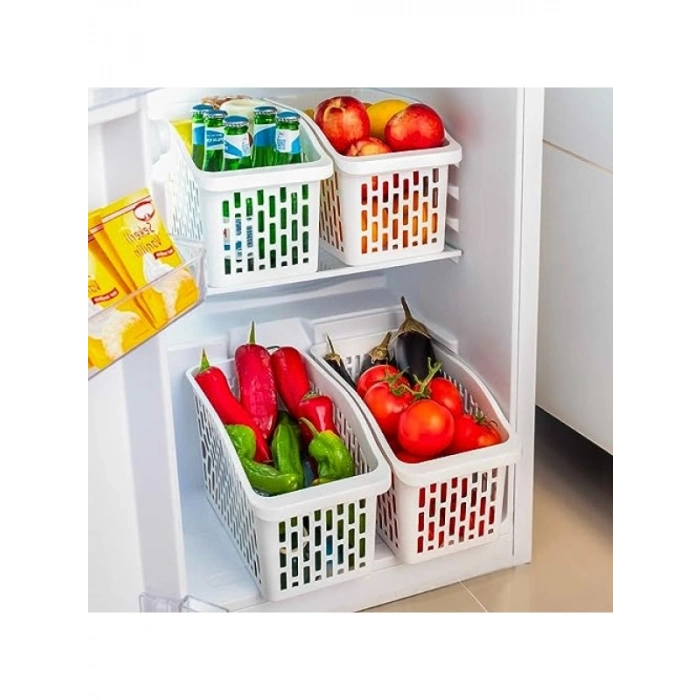 Jumbo 4lü Çok Amaçlı Plastik Saklama Kutusu