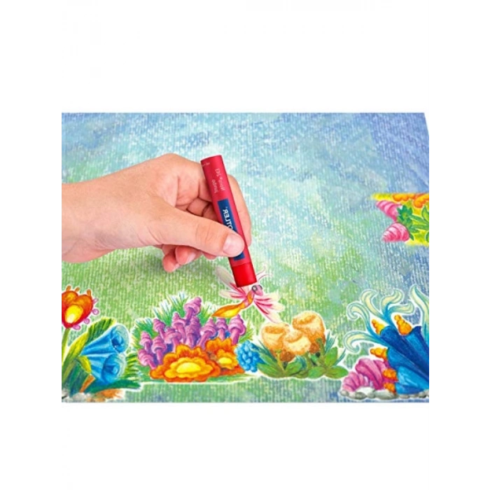 Jumbo Yağlı Pastel Boya Seti - 12 Renk