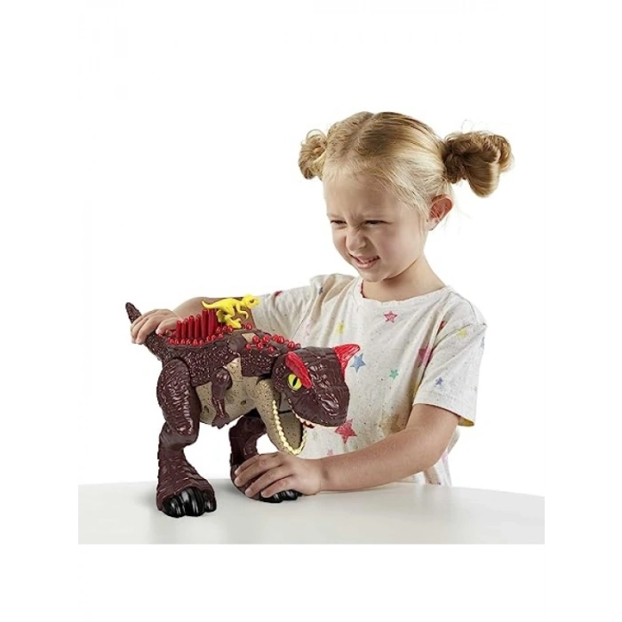 Jurassic World Temalı Diken Atma Aksiyonlu Dinozor Oyuncak, Carnotaurus