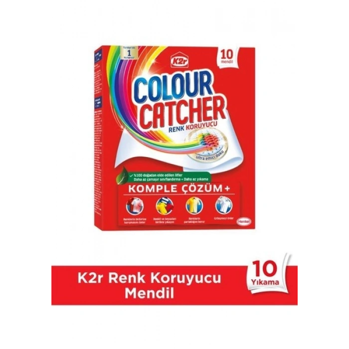 K2R Renk Koruyucu Mendil 10lu X 3 Paket