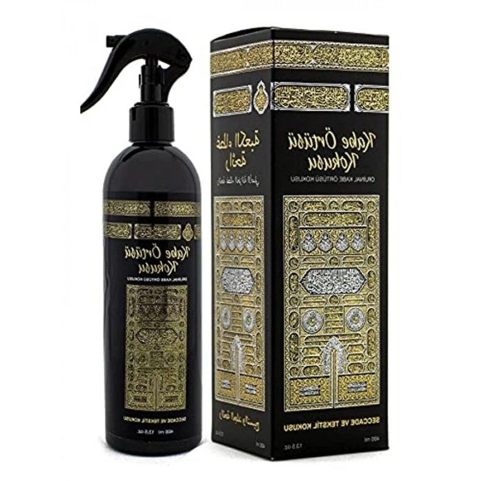 Kabe Örtüsü Kokusu, 400ml Sprey ve 8ml Cam Şişe Araba Kokusu