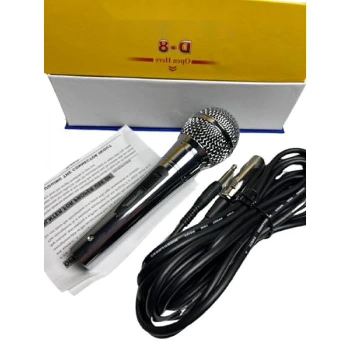 Kablolu Dinamik Vokal Mikrofon