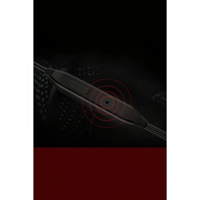 Kablolu Kulak İçi Kulaklık - Şık Siyah Tasarım