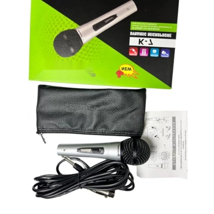 Kablolu Profesyonel Vokal Mikrofon