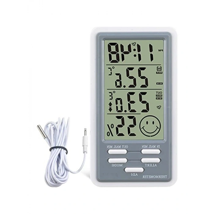 Kablolu Sıcaklık ve Nem Ölçer