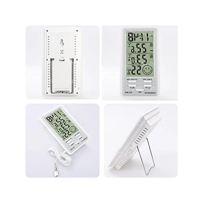 Kablolu Sıcaklık ve Nem Ölçer