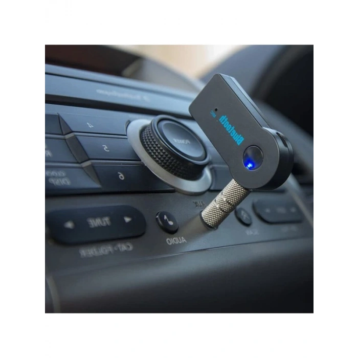 Kablosuz Bluetooth AUX Adaptörü, 3.5mm ile Taşınabilir Ses Alıcısı
