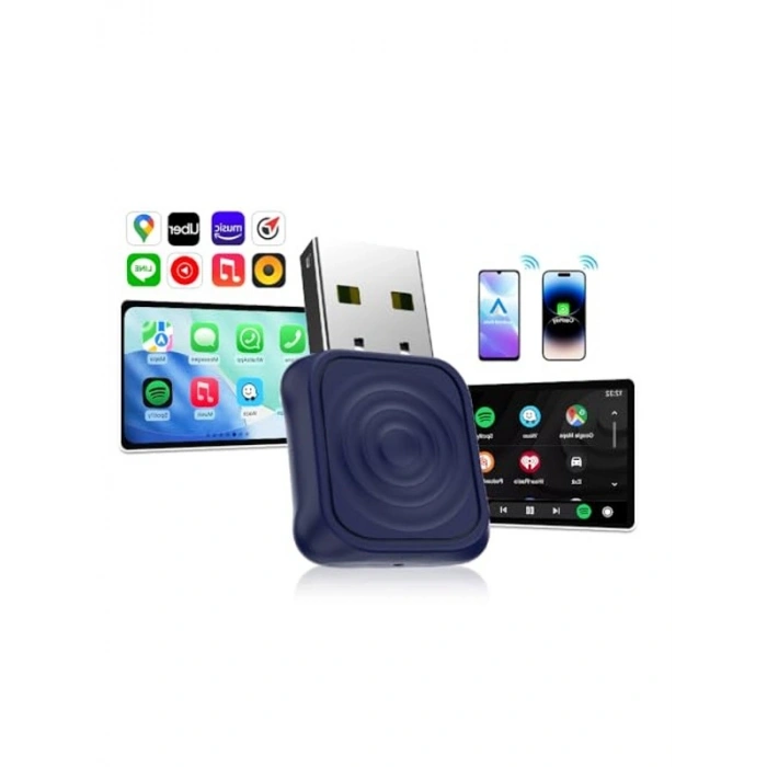 Kablosuz CarPlay ve Android Adaptörü, Tak-Çalıştır Özellikli