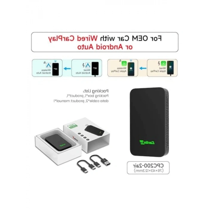 Kablosuz CarPlay ve Android Auto Adaptörü, Sesli Asistan, Uyumlu Modeller