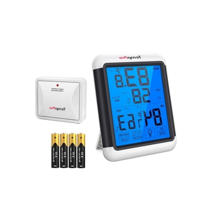 Kablosuz Dijital Termometre, Nem ve Sıcaklık Ölçer