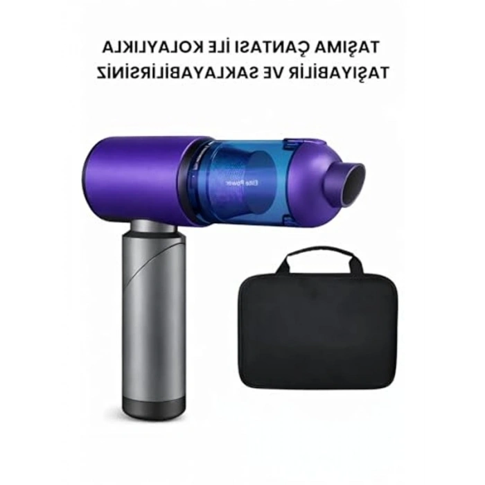 Kablosuz El Süpürgesi, 120W Güç ve 7800 mAh Batarya ile Pratik Temizlik