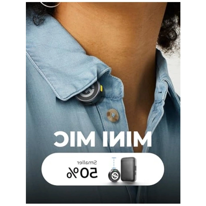 Kablosuz Lavalier Mikrofon Seti, Compact Tasarım ve Yüksek Ses Performansı