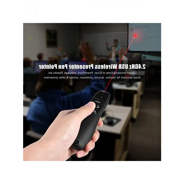 Kablosuz Lazer Sunum Kumandası, Kırmızı Işık