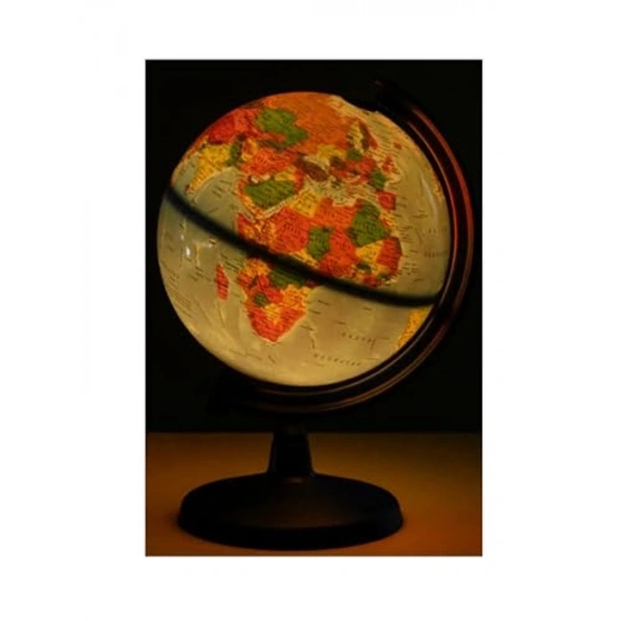 Kablosuz Led Işıklı Yer Küresi, 30 cm Çapında