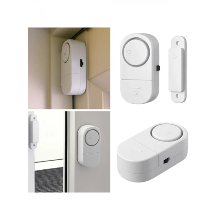 Kablosuz Manyetik Kapı ve Pencere Alarmı