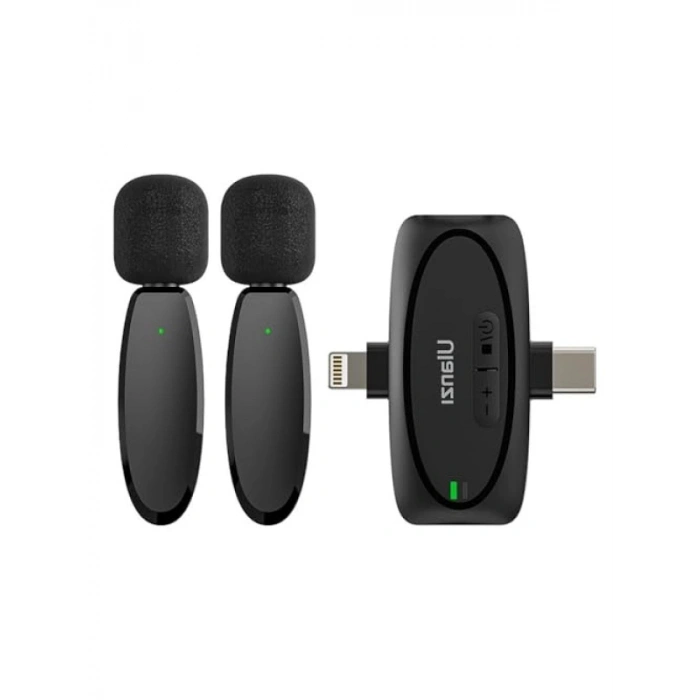 Kablosuz Mikrofon - 3ü 1 Arada Kullanım