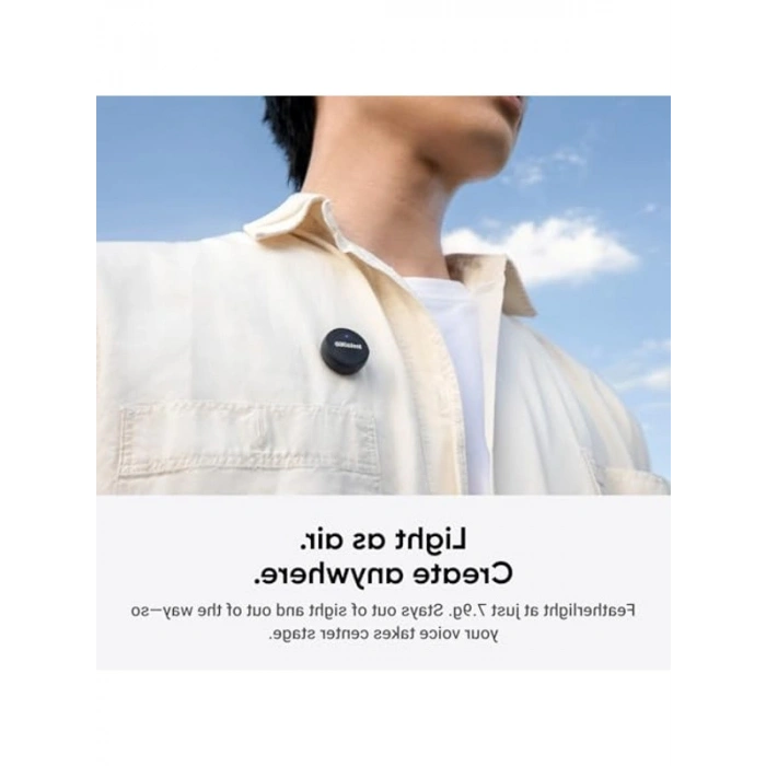 Kablosuz Mikrofon Seti, 300 m Menzil ve USB-C ile Kullanım Kolaylığı