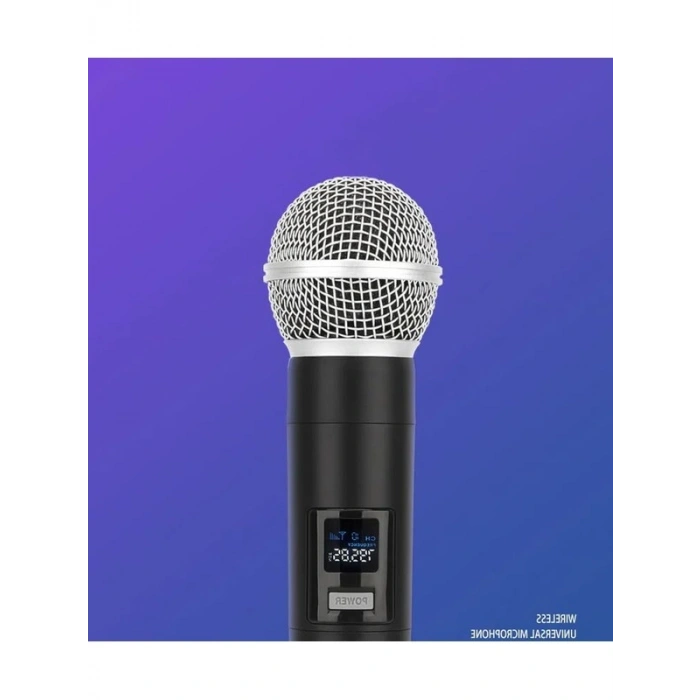 Kablosuz Mikrofon Sistemi 600 Hz - 800 KHz, Amfi Hoparlör İle Kullanım