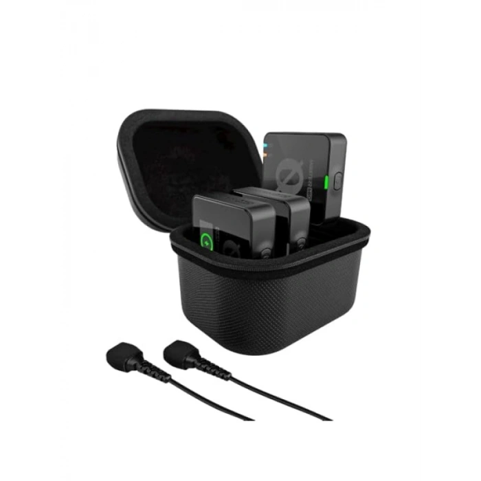 Kablosuz Mikrofon Sistemi - Çift Kanallı, 260 Metre Menzil