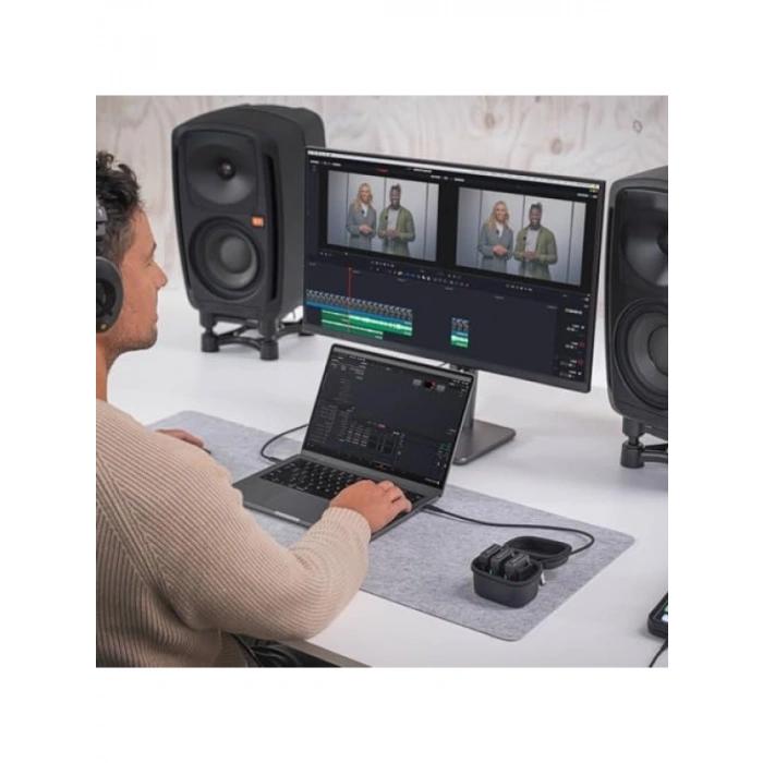 Kablosuz Mikrofon Sistemi - Çift Kanallı, 260 Metre Menzil