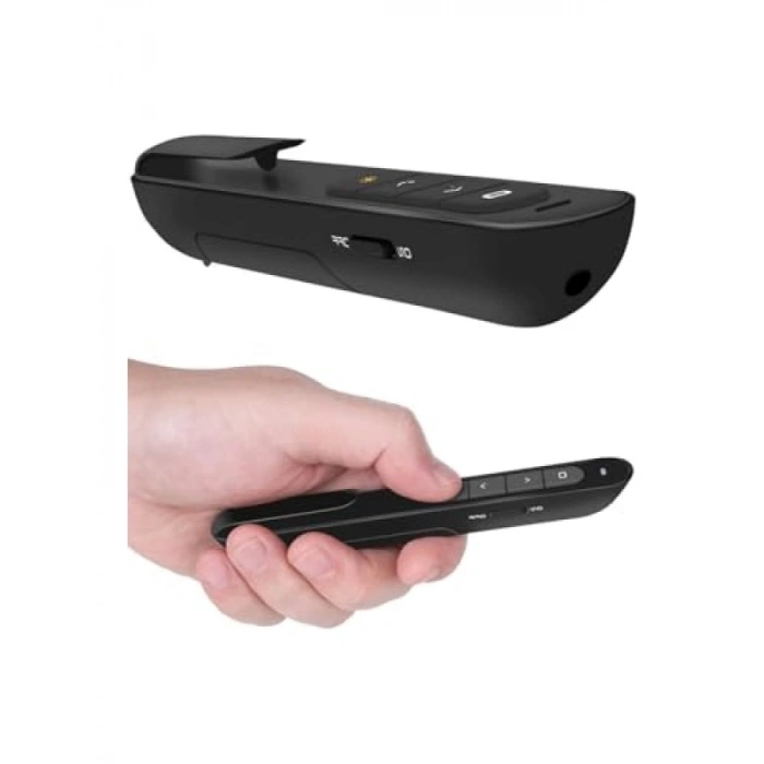 Kablosuz Projeksiyon Lazer Sunucusu - Siyah