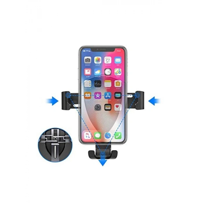 Kablosuz Şarj Desteği Olan Telefon Tutucu