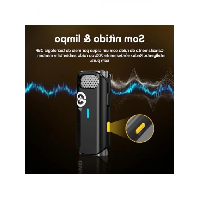 Kablosuz Yaka Mikrofon, Gürültü Engelleme Özellikli