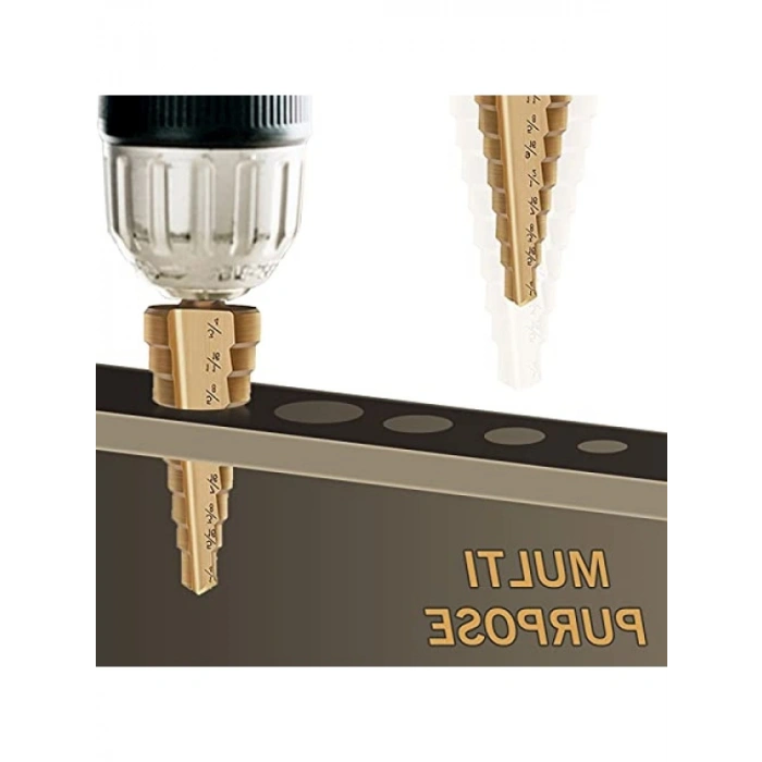 Kademeli Matkap Ucu Seti (3 Adet)