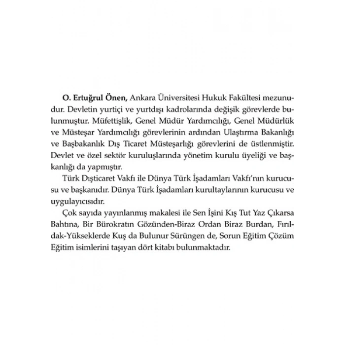 Kader Tatil Yapmaz - O. Ertuğrul Önen