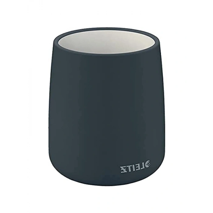 Kadife Gri Seramik Kalemlik - Cosy Serisi