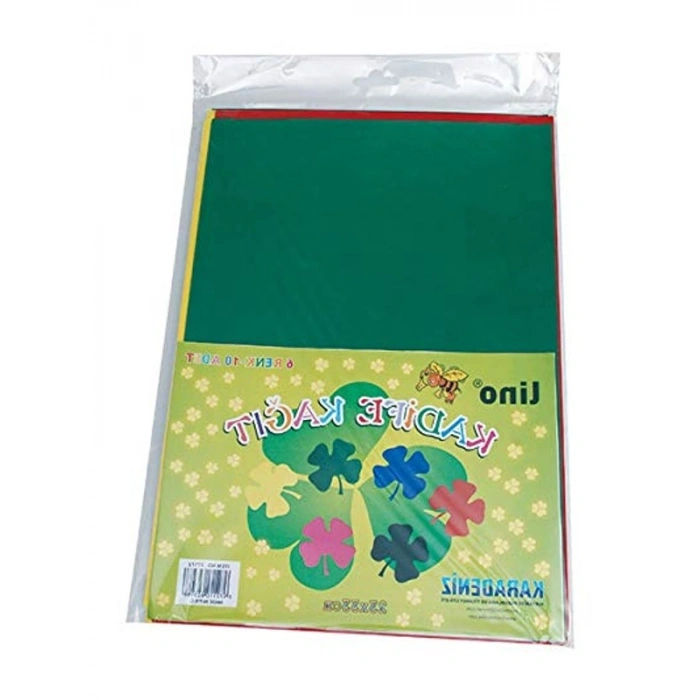 Kadife Kağıt 6 Renk 10lu Set - 23x33 cm