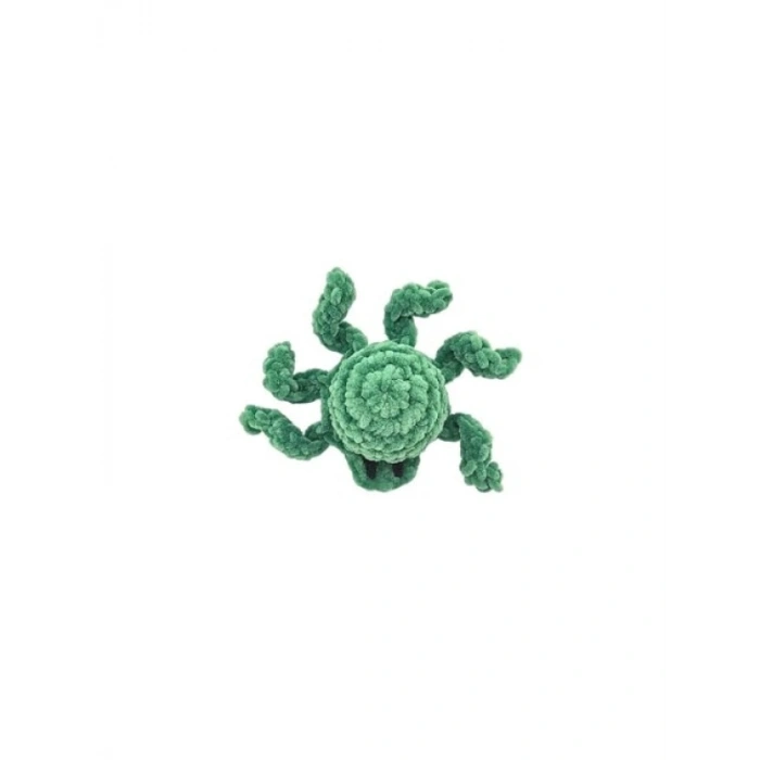 Kadife Örümcek Şeklinde Kedi Oyuncağı