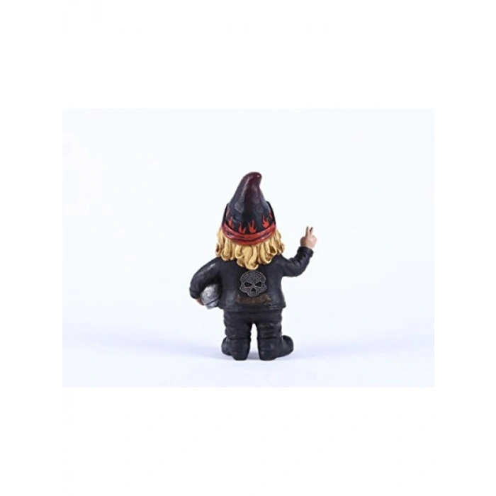 Kadın Bisikletçi Cücesi Kasklı Heykel