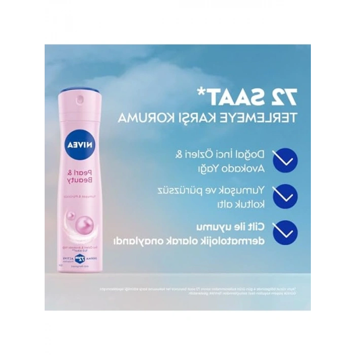 Kadın Deodorant, 150 ml 48 Saat Koruma ile Pürüzsüz Koltuk Altı