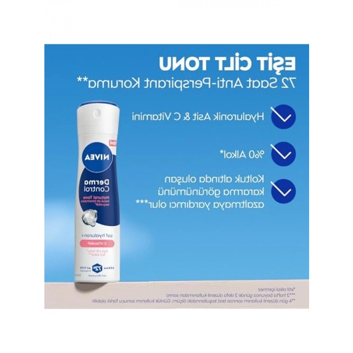 Kadın Deodorant, 150 ml Eşit Cilt Tonu Sağlayan Formül