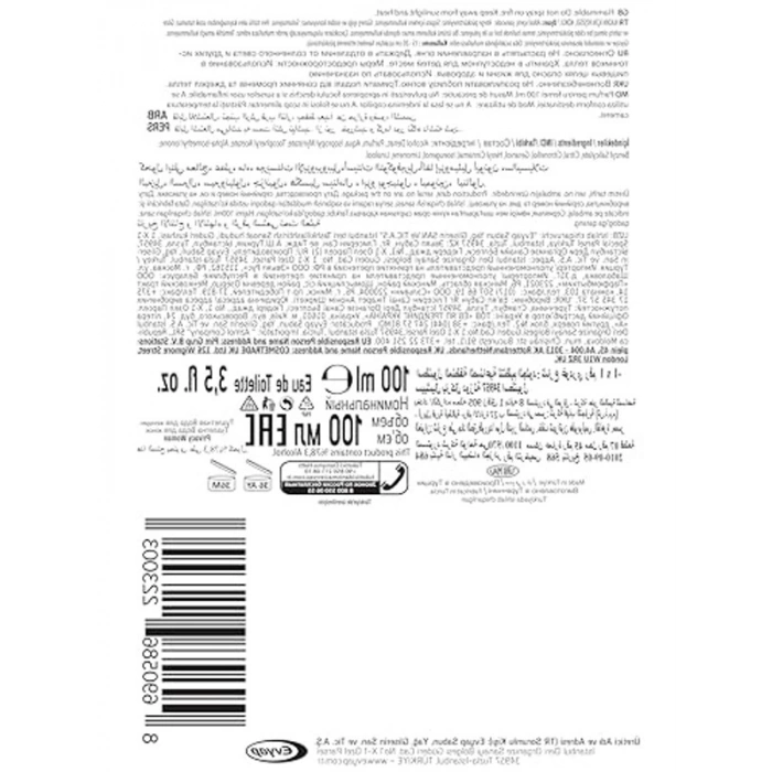 Kadın Edt Parfüm, 100 ml, Çekici ve Ferah Koku