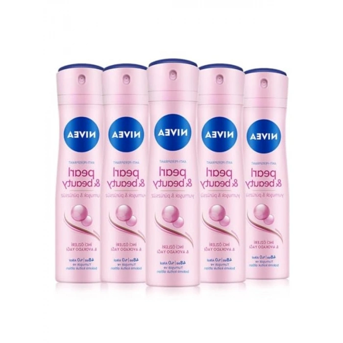 Kadın Sprey Deodorant, 48 Saat Koruma, 150ml X5 Adet
