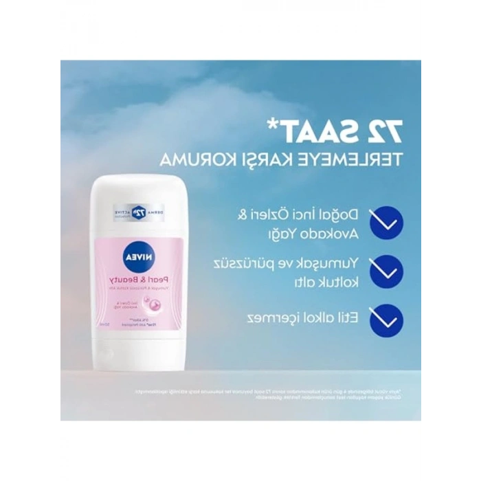 Kadın Stick Deodorant 50ml 72 Saat Yumuşak ve Pürüzsüz