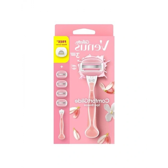 Kadın Tıraş Makinesi, 4 Adet Yedek Bıçak ile