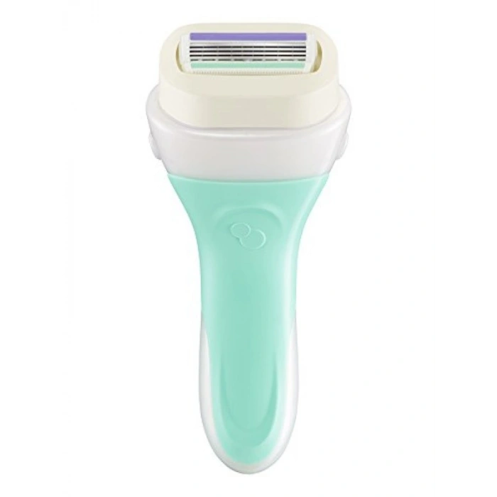 Kadın Tıraş Makinesi ile 3 Yedek Bıçak Seti